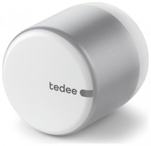 Tedee Lock GO 2 TLV2.0A srebrny z białym przyciskiem 1