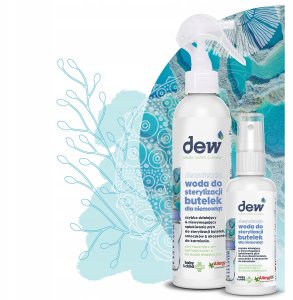 DEW DEW, Dezynfekująca woda do sterylizacji butelek dla niemowląt, 250ml 3
