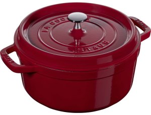 STAUB LA COCOTTE Garnek żeliwny okrągły 3.85 ltr, bordeaux 1