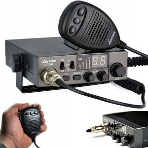 CB Radio LUITON LT-298 ASQ 12V/24V z wtykiem do zapalniczki 1