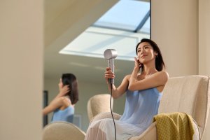 Plazmowa Jonowa Suszarka do Włosów Mova Shine 10 by Dreame 4 Tryby Srebrna 12