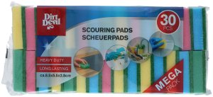 Gąbka do mycia naczyń Zmywak kuchenny Dirt Devil E7759 (30 sztuk) 1