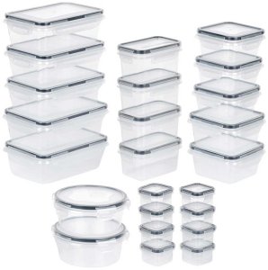 ZESTAW 24 POJEMNIKÓW NA ŻYWNOŚĆ Z POKRYWAMI I USZCZELKAMI 229159 3