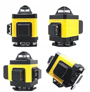 Extralink | Zestaw poziomica laserowa krzyżowa płaszczyznowa laser 4D ze statywem | 3