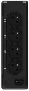 Eaton 3P Ellipse UPS FR, 550 VA, 330 W, Vstup: C14, Výstupy: (3) Typ E, (1) Pouze přepěťová ochrana Typ E, Tower 1