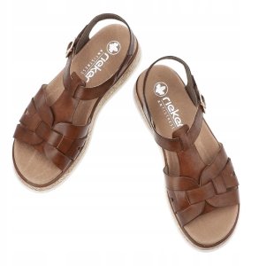 Rieker Sandals W0853-24 Brązowe 39 14