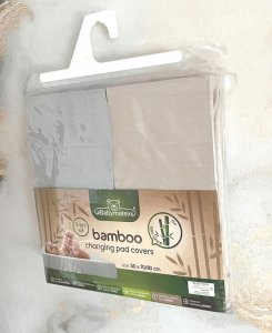 Multitex Pokrowiec na przewijak BAMBOO 2 pak, roz. 50x70/80 4