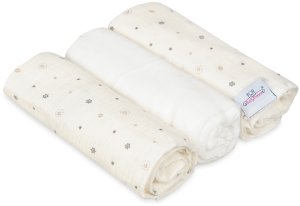 Multitex Pielucha MUSLIN DESIGN druk 3 pak, roz. 70x80 6