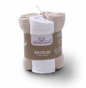 Pielucha MUSLIN 3 pak, roz. 70x80 1