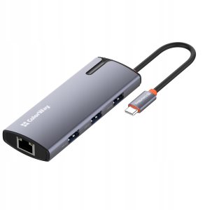 ColorWay 6-in-1 Docking Station | CW-HUB03 | 100 W 6