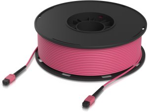 Ubiquiti UACC-OFC-MA-MPMP-100M kabel InfiniBand / światłowodowy MPO MPO/UPC Różowy 1