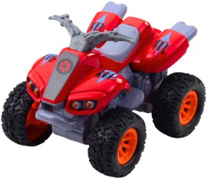 Quad Z Napędem Gumowe Opony Metalowa Karoseria Mix 4