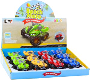 Quad Z Napędem Gumowe Opony Metalowa Karoseria Mix 7