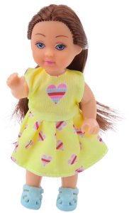 Zestaw 3 Mini Laleczek Przyjęcie Urodzinowe Lalka Urodziny Sukienka 3 Szt. 4