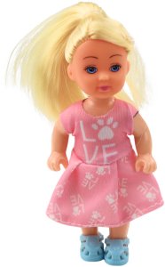 Zestaw 3 Mini Laleczek Przyjęcie Urodzinowe Lalka Urodziny Sukienka 3 Szt. 5