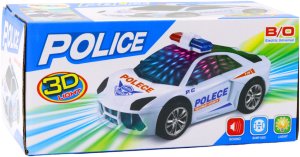 Auto Policyjne Radiowóz Interaktywny Światła Dźwięki 4