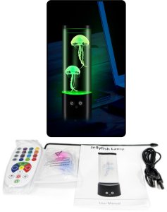 Lampka Ledowa z Meduzami Ozdobna Na Baterie Kabel USB 3