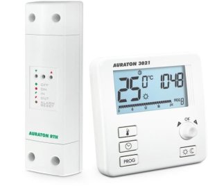 Auraton 3021 RTH  Programowalny tygodniowy bezprzewodowy regulator temperatury 1
