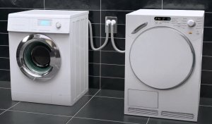 Syfon pralkowy podtynkowy do podłączeniu dwóch urządzeń, nierdzewny DN40 i DN50 9