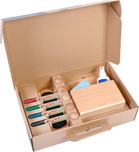 Legamaster WOODEN whiteboard accessory set 17-piece, Accessory set, Netherlands, FSC mix 70%, 214 mm, 333 mm, 74 mm 2