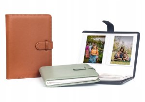 Album na Zdjęcia 80x do Zdjęć Fuji INSTAX Wide 400 SQUARE Polaroid 600 SX70 NOW / Brązowy 4