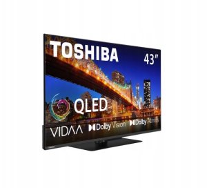 Smart TV Toshiba 43QV3F63DG 4K Ultra HD 43" QLED 3