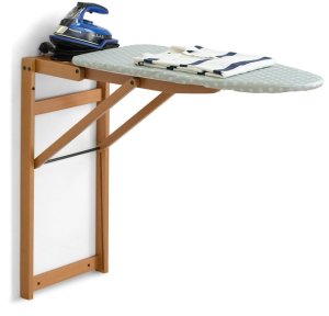 ARREDAMENTI STIROJOLLY Deska do prasowania do zawieszenia na ścianę - 108 x 40 cm, Brązowy 3