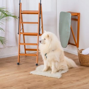 ARREDAMENTI STIROJOLLY Deska do prasowania do zawieszenia na ścianę - 108 x 40 cm, Brązowy 6