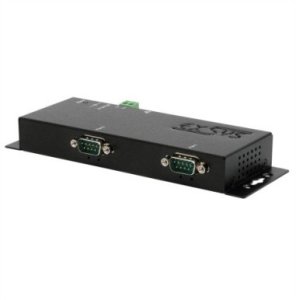 EX-6122-2 Ethernet na port szeregowy 2 x RS-232/422/485 z 9-stykowym złączem wraz z oprogramowaniem Virtual Com 1