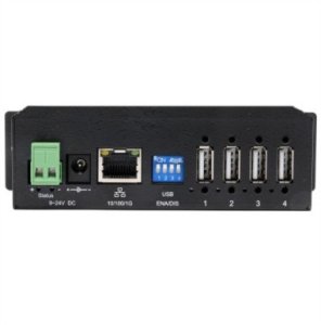 EX-6003HMVS Ethernet 1Gigabit do 4 portów USB 2.0, z zabezpieczeniem przepięciowym 15KV ESD w metalowej obudowie 1