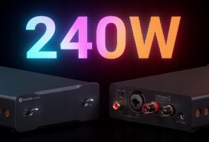 Fosi Audio V3 Mono 240W HiFi Wzmacniacz Klasy D z RCA/XLR 48V 10A 5