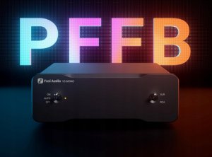 Fosi Audio V3 Mono 240W HiFi Wzmacniacz Klasy D z RCA/XLR 48V 10A 6