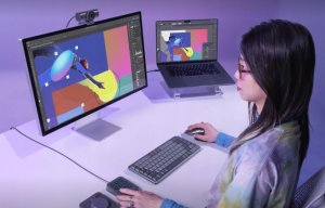 Logitech MX Creative Console programowalna klawiatura 9 klawiszy LCD 3