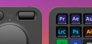 Logitech MX Creative Console programowalna klawiatura 9 klawiszy LCD 4