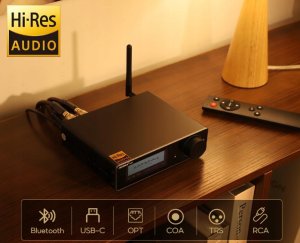 TP-Link AIYIMA A80 Wzmacniacz TPA3255D2/ESS9038Q2M Stereo HiFi 2.0 PC-USB 300W 6