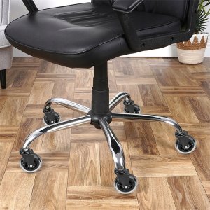 Kółka do Fotela Kauczukowe Obrotowe VILDE 7,5cm / 10 mm 5 szt. 4