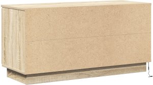 vidaXL Szafka RTV Sonoma Oak 100x38x49 cm 8