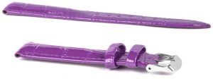 Tekla Skórzany pasek do zegarka Connect C11 22 mm fioletowy . 4