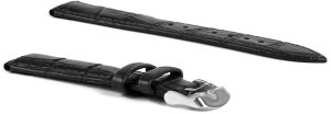 Diloy Skórzany pasek do zegarka Connect C1 22 mm czarny XL . 4