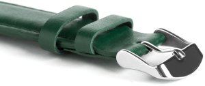 moVear Skórzany pasek do zegarka Connect C10 22 mm zielony . 2
