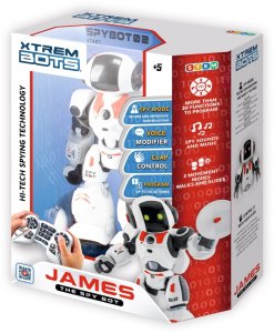 XTREM BOTS RC James The Spy Bot XT3803084 30846 1