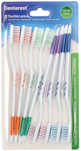 Manualna szczoteczka do zębów ZESTAW 8 SZTUK 1