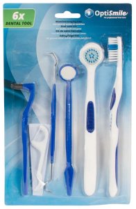 ZESTAW NARZĘDZI STOMATOLOGICZNYCH DENTYSTYCZNY DO ZĘBÓW LUSTERKO 6szt 1