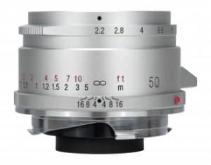 Obiektyw Voigtlander Color Skopar 50 mm f/2,2 do Leica M - srebrny 2