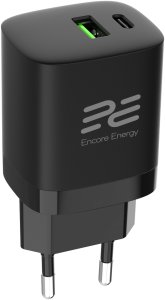 Ładowarka Kaku ładowarka sieciowa Encore Energy PD 3.0 Quick Charge 4.0 USB-A USB-C 30W adapter MD-3083R 2