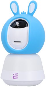 Nowa inteligentna kamera niania WiFi obrotowa FHD alarm kołysanki Baby Guard + monitor niebieska Encore View 3