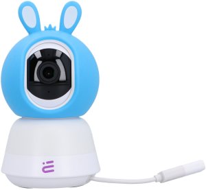 Nowa inteligentna kamera niania WiFi obrotowa FHD alarm kołysanki Baby Guard + monitor niebieska Encore View 4