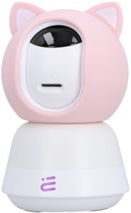 Nowa inteligentna kamera niania WiFi obrotowa FHD alarm kołysanki Baby Guard + monitor różowa Encore View 3