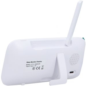 Nowa inteligentna kamera niania WiFi obrotowa FHD alarm kołysanki Baby Guard + monitor różowa Encore View 8