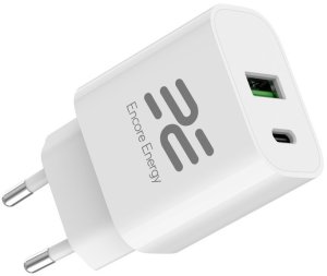 Nowa ładowarka sieciowa Encore Energy PD 3.0 Quick Charge 4.0 USB-A USB-C 20W adapter MD-2083R 9